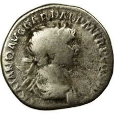 Coin, Trajan, Denarius, 114, Rome, VF(20-25), Silver, RIC:293