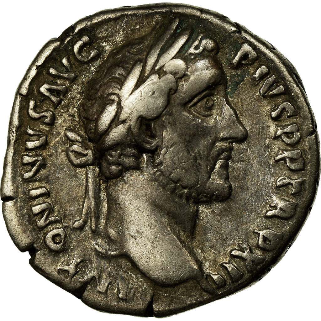 Coin, Antoninus Pius, Denarius, 148-149, Rome, VF(30-35), Silver, RIC:177d