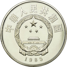 Coin, CHINA, PEOPLE'S REPUBLIC, 5 Yüan, 1985, MS(65-70), Silver, KM:121