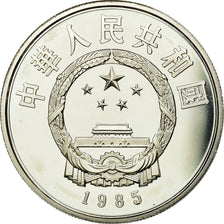 Coin, CHINA, PEOPLE'S REPUBLIC, 5 Yüan, 1985, MS(65-70), Silver, KM:122