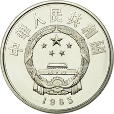 Coin, CHINA, PEOPLE'S REPUBLIC, 5 Yüan, 1985, MS(65-70), Silver, KM:123
