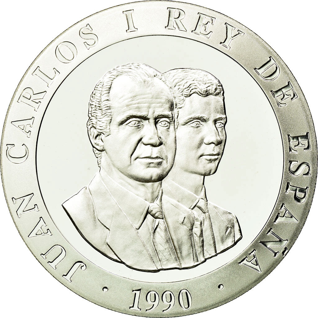Moneta, Spagna, Juan Carlos I, Barcelona Olympics, 2000 Pesetas, 1990, Madrid