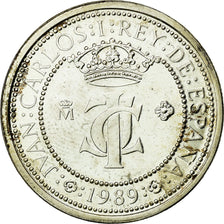 Moneda, España, Juan Carlos I, 200 Pesetas, 1989, Madrid, FDC, Plata, KM:835
