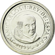 Moneda, España, Juan Carlos I, 100 Pesetas, 1990, Madrid, FDC, Plata, KM:854