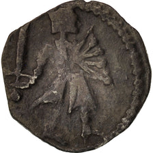 FRENCH STATES, Flandres, Denarius, 1259-1300, Bruges, Silver