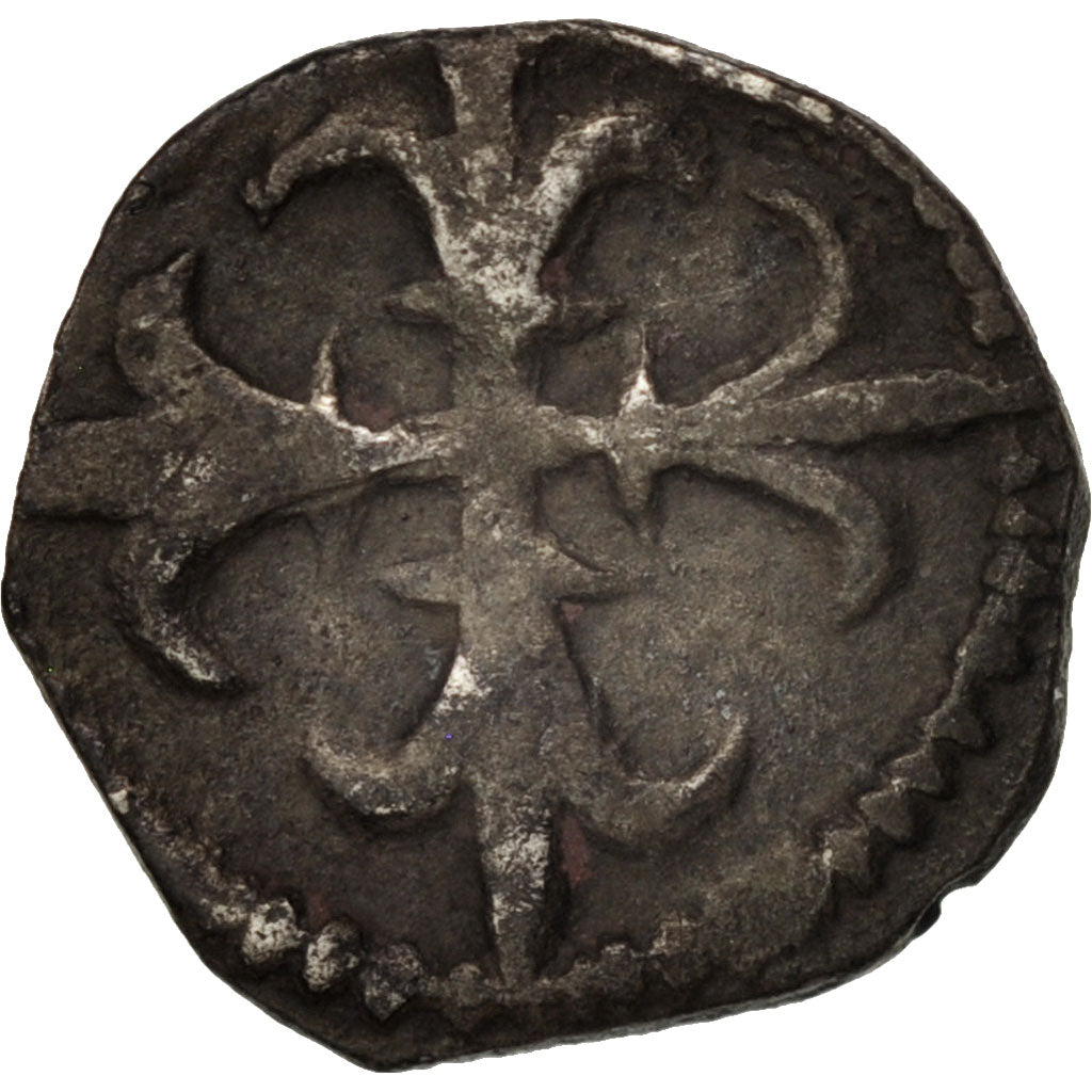 FRENCH STATES, Flandres, Denarius, 1259-1300, Bruges, Silver