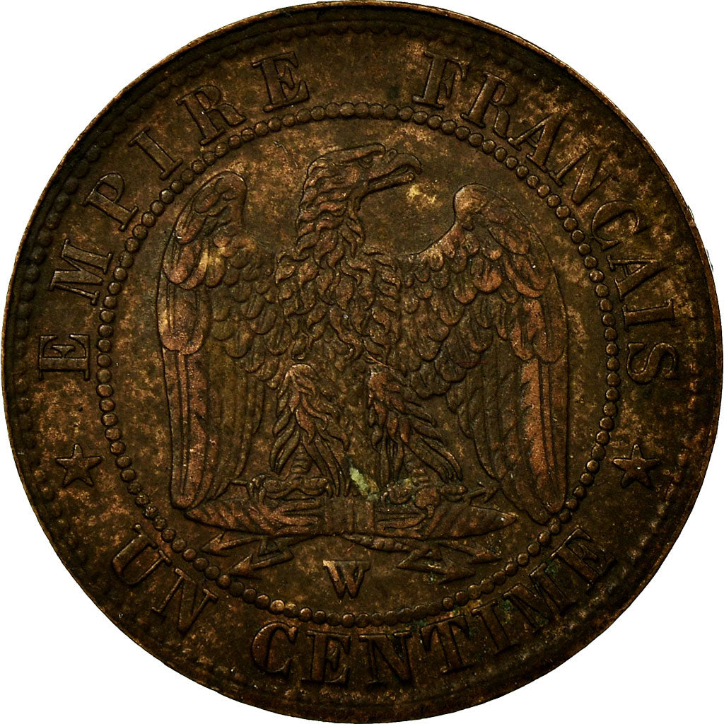 Munten, Frankrijk, Napoleon III, Napoléon III, Centime, 1857, Lille, ZF