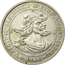 Coin, Portugal, 50 Escudos, 1968, MS(60-62), Silver, KM:593