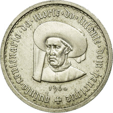 Coin, Portugal, 10 Escudos, 1960, Lisbon, AU(55-58), Silver, KM:588