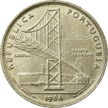Coin, Portugal, 20 Escudos, 1966, Lisbon, AU(55-58), Silver, KM:592