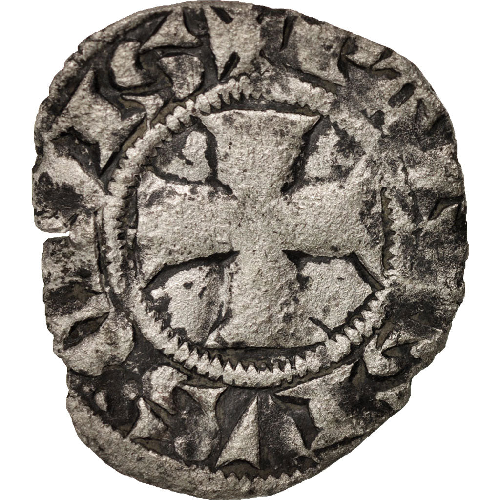 France, Denarius Parisis, Undated, Paris, Silver, Duplessy:164