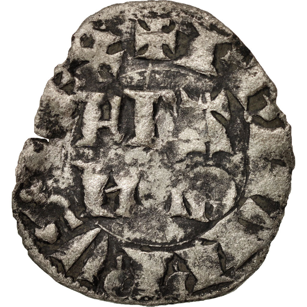 France, Denarius Parisis, Undated, Paris, Silver, Duplessy:164