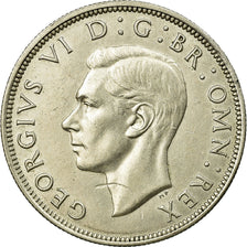 Coin, Great Britain, George VI, 1/2 Crown, 1944, AU(55-58), Silver, KM:856