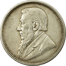 Moneta, Sudafrica, Kruger, 2 Shillings, 1897, MB+, Argento, KM:6