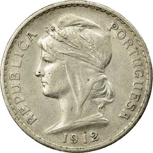 Coin, Portugal, 50 Centavos, 1912, EF(40-45), Silver, KM:561
