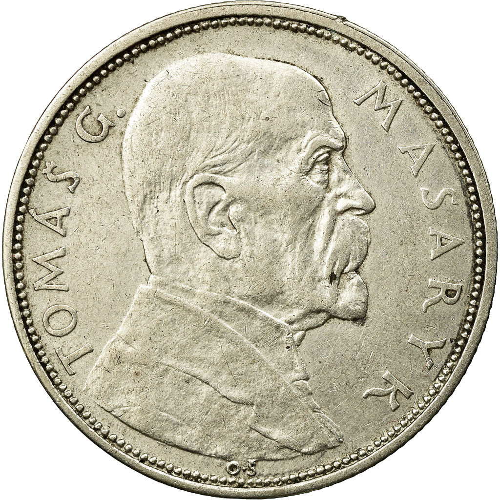 Coin, Czechoslovakia, 10 Korun, 1928, EF(40-45), Silver, KM:12