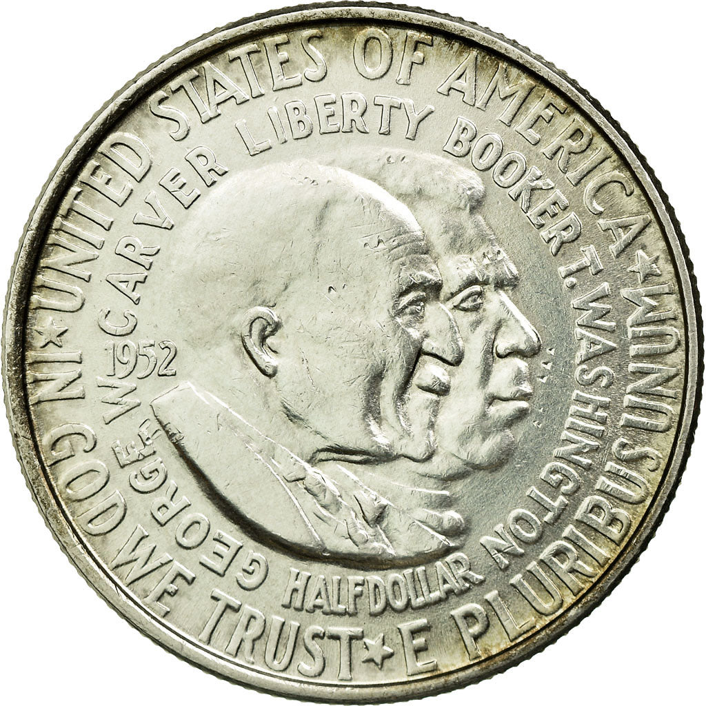 Moneta, Stati Uniti, Half Dollar, 1952, U.S. Mint, Philadelphia, BB+, Argento