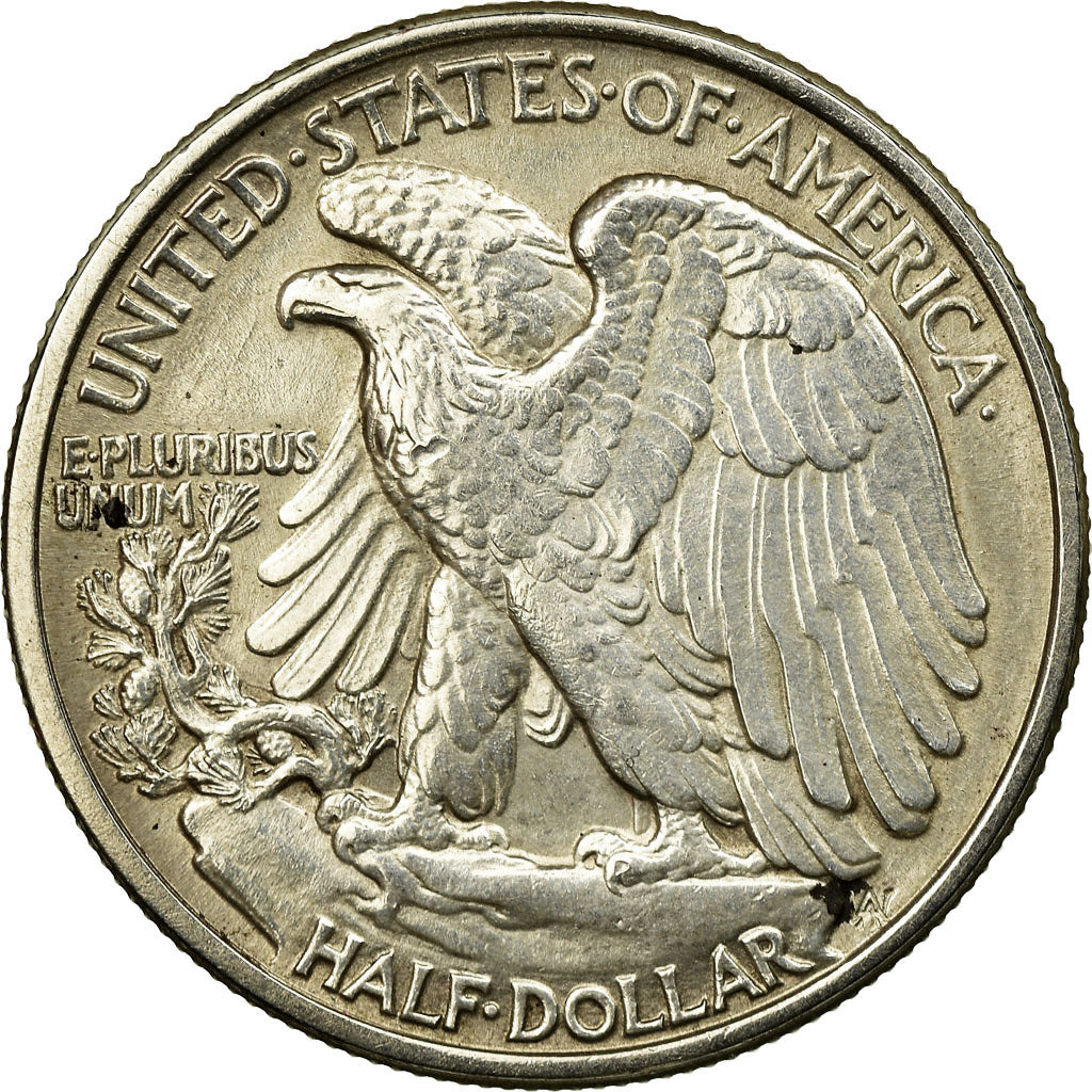 Coin, United States, Walking Liberty Half Dollar, 1945, Philadelphia, EF(40-45)