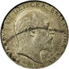 Coin, Great Britain, Edward VII, 1/2 Crown, 1906, EF(40-45), Silver, KM:802