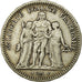 Moneta, Francia, Hercule, 5 Francs, 1848, Paris, MB+, Argento, KM:756.1