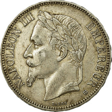 Coin, France, Napoléon III, 5 Francs, 1867, Strasbourg, EF(40-45), Silver