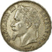 Coin, France, Napoléon III, 5 Francs, 1867, Strasbourg, EF(40-45), Silver