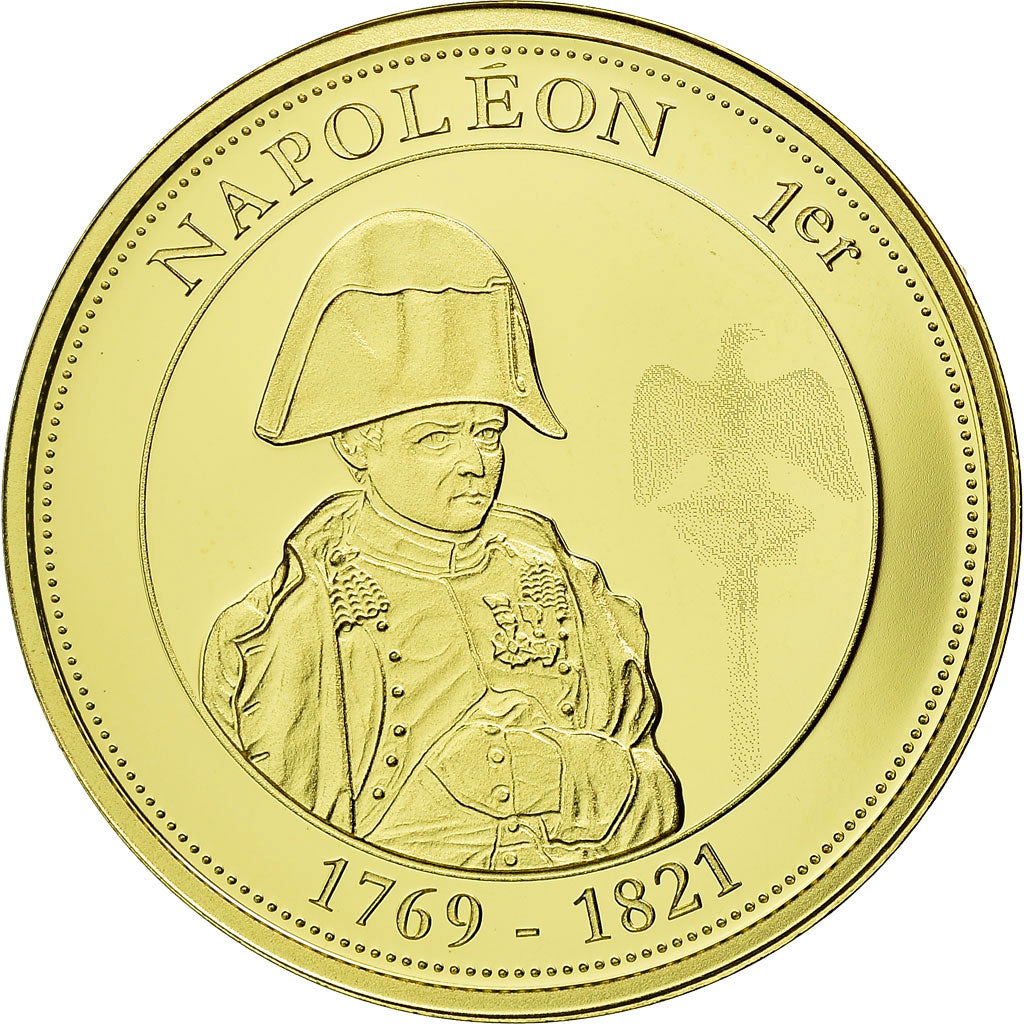 France, Medal, Napoléon Ier, History, MS(65-70), Gold