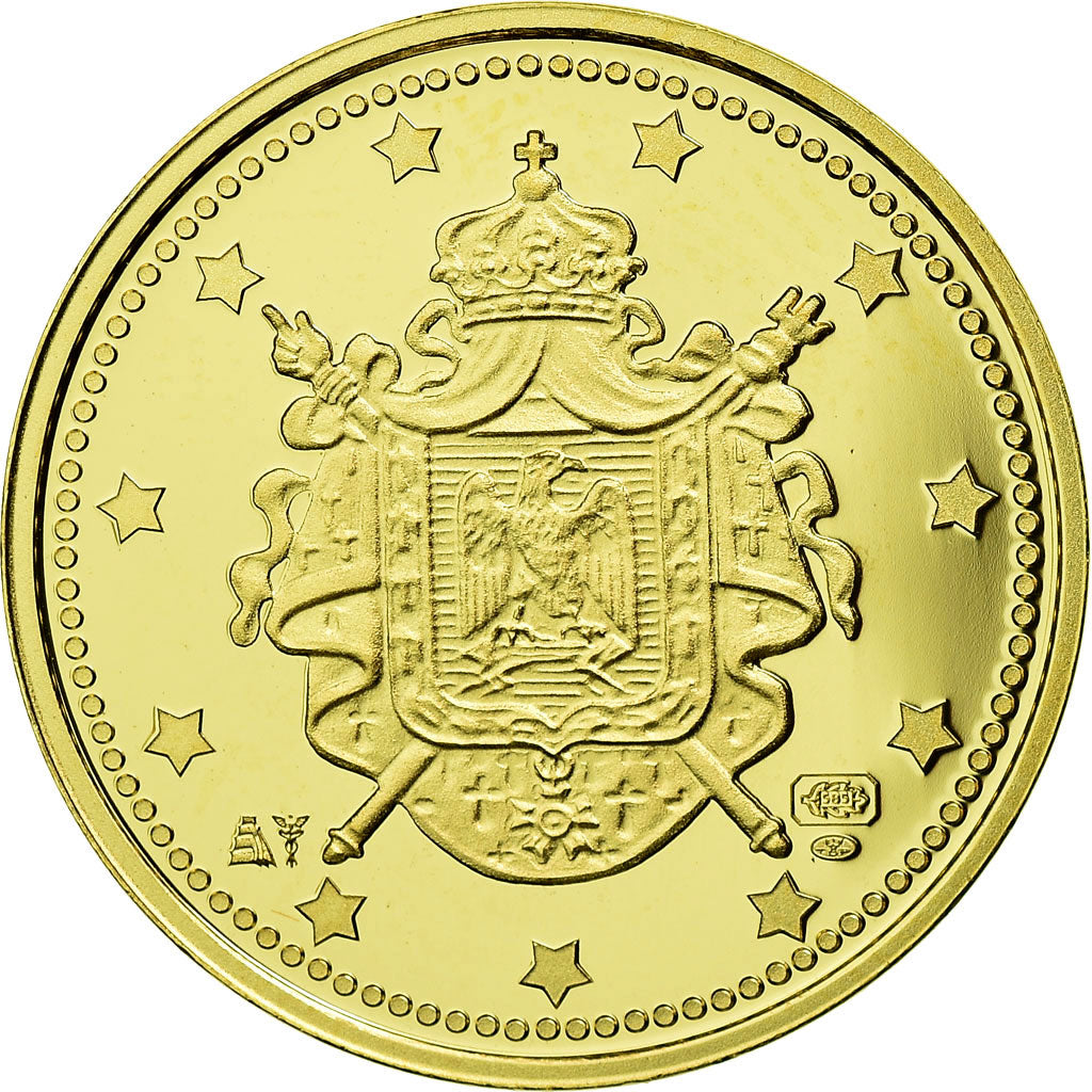 France, Medal, Napoléon Ier, History, MS(65-70), Gold