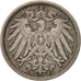 GERMANY - EMPIRE, Wilhelm II, 5 Pfennig, 1906, Muldenhütten, KM:11