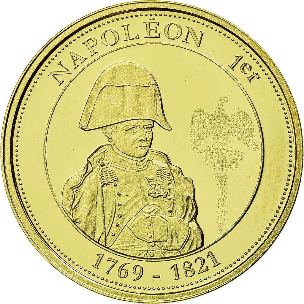 France, Medal, Napoléon Ier, History, MS(65-70), Gold