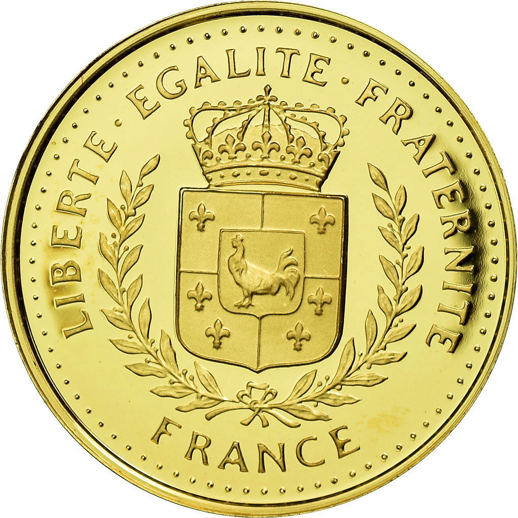 France, Medal, Victor Hugo, History, MS(65-70), Gold