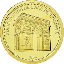 France, Medal, Inauguration de l'Arc de Triomphe, History, MS(65-70), Gold