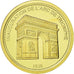 France, Medal, Inauguration de l'Arc de Triomphe, History, MS(65-70), Gold