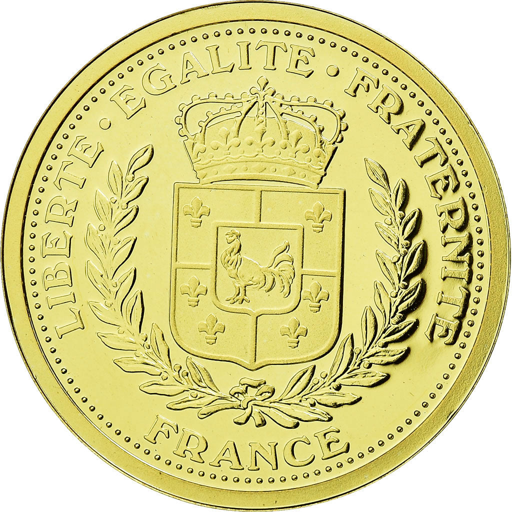 Francia, medaglia, Napoléon et Joséphine, History, FDC, Oro