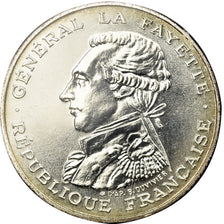 Coin, France, Lafayette, 100 Francs, 1987, Paris, MS(65-70), Silver, KM:962a