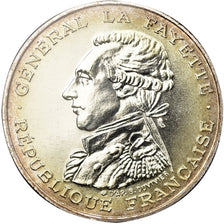 Coin, France, Lafayette, 100 Francs, 1987, Paris, MS(65-70), Silver, KM:962a