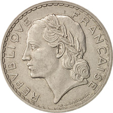 Coin, France, Lavrillier, 5 Francs, 1933, Paris, AU(50-53), Nickel, KM:888