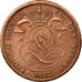 Coin, Belgium, Leopold I, 10 Centimes, 1832, EF(40-45), Copper, KM:2.1