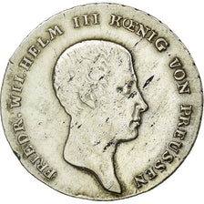 Coin, German States, PRUSSIA, Friedrich Wilhelm III, 1/6 Thaler, 1813, Berlin