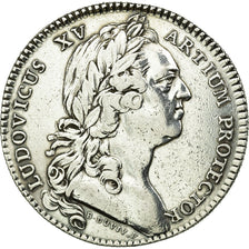 France, Token, Manufacture d'Elbeuf, Louis XV, Duvivier, EF(40-45), Silver