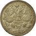 Coin, Russia, Nicholas II, 15 Kopeks, 1914, St. Petersburg, MS(60-62), Silver