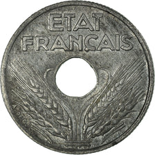 Coin, France, État français, 10 Centimes, 1943, MS(60-62), Zinc, KM:903