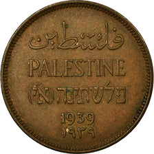 Coin, Palestine, Mil, 1939, AU(50-53), Bronze, KM:1