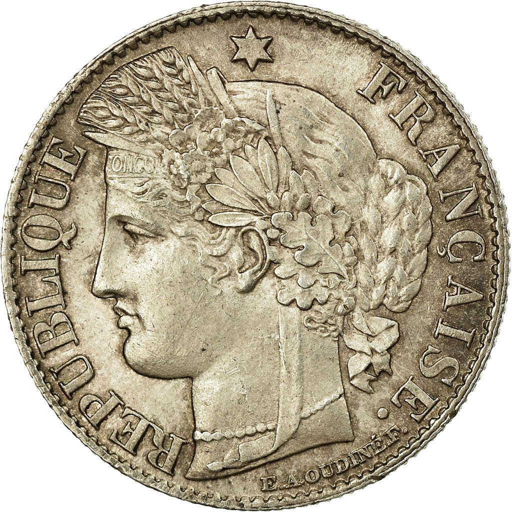 Moneta, Francia, Cérès, 50 Centimes, 1894, Paris, SPL, Argento, KM:834.1
