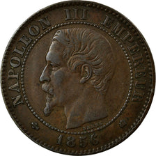 Moneta, Francia, Napoleon III, Napoléon III, 2 Centimes, 1856, Bordeaux, BB