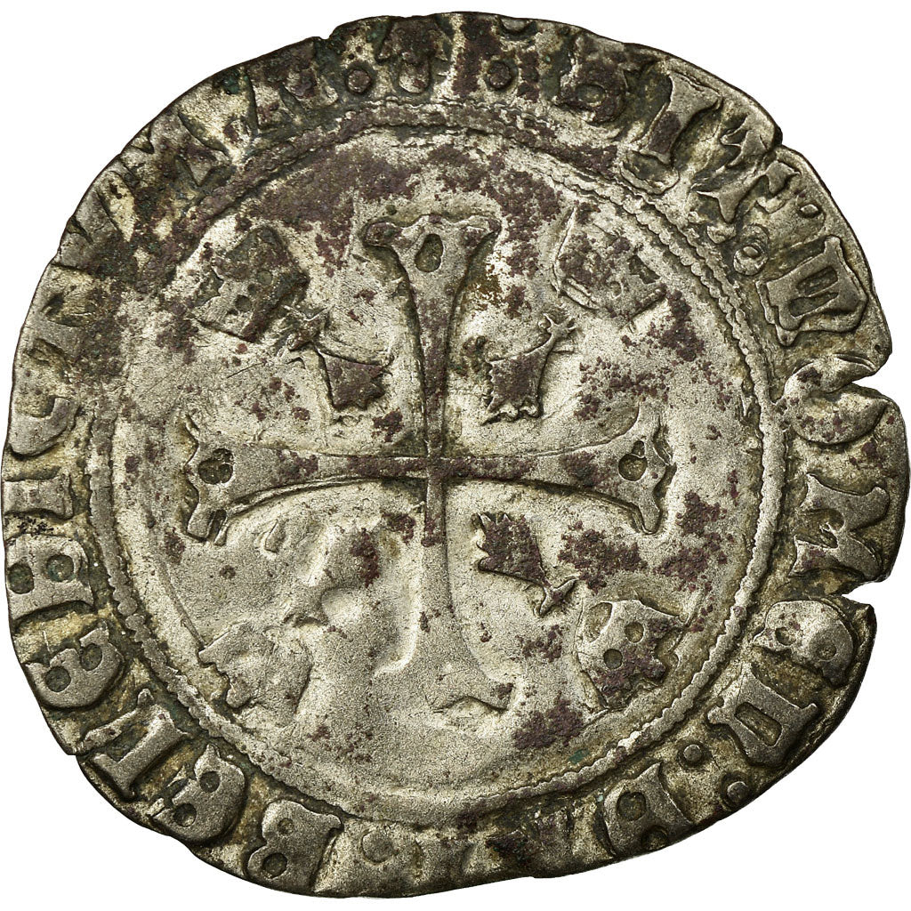 Coin, France, Louis XII, Douzain au porc-épic de Bretagne, 1507, Nantes