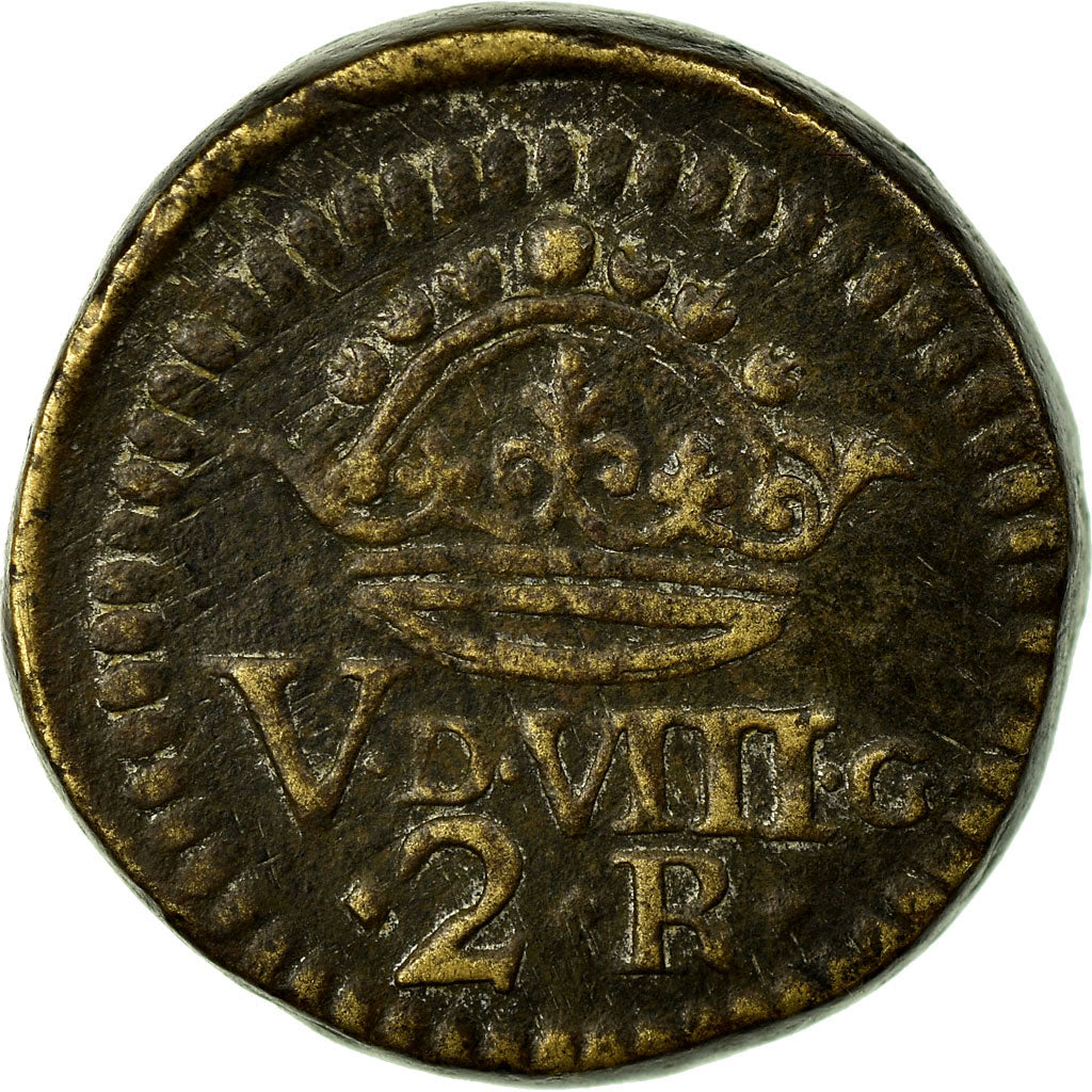 Coin, Spain, Philip IV, Poids monétaire - 2 Reales, XVIIth Century, EF(40-45)