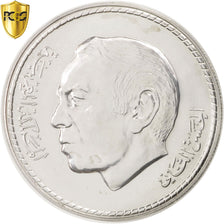 Coin, Morocco, al-Hassan II, 50 Dirhams, 1975, PCGS, MS66, MS(65-70), Silver