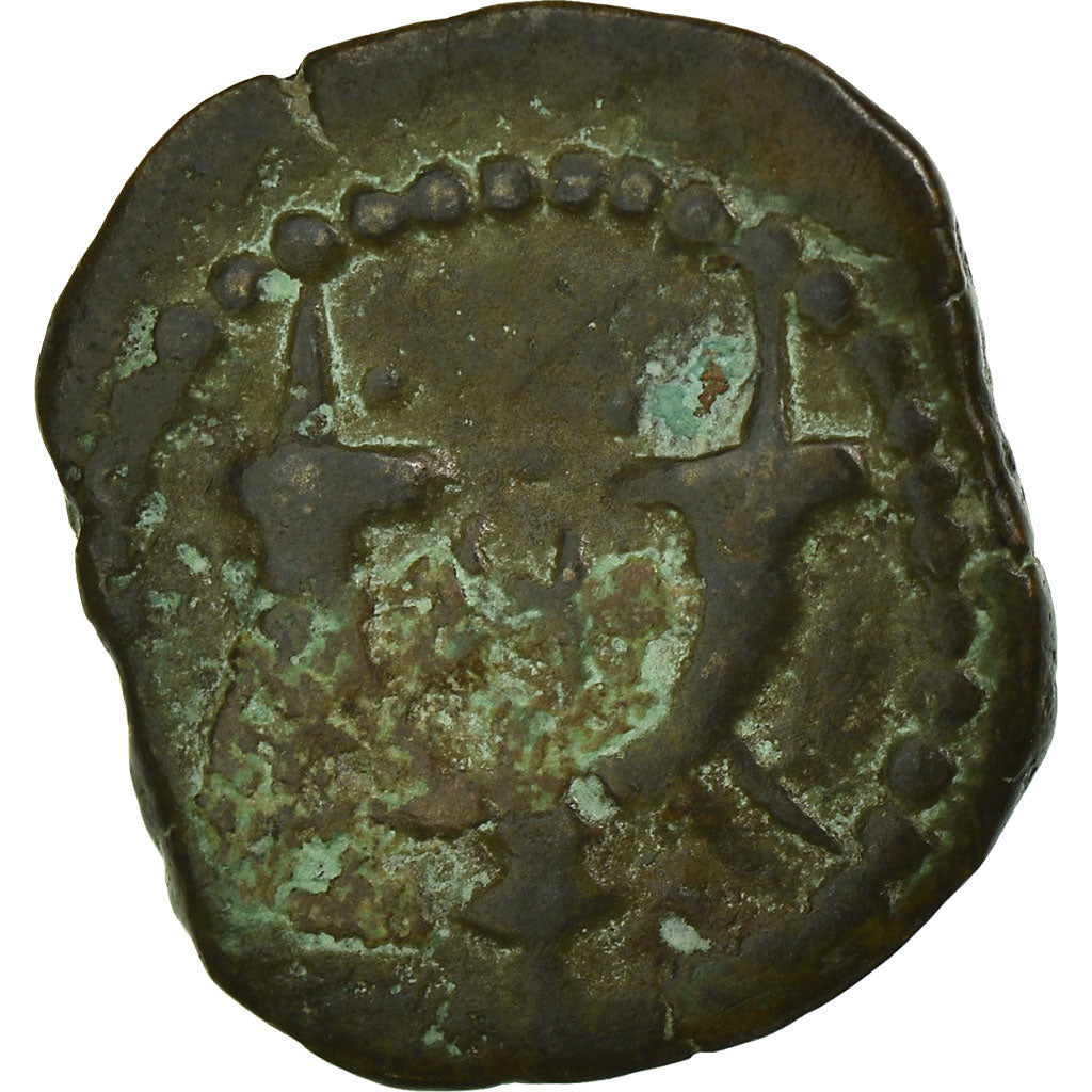 Moneta, Judaea, Herod I, Prutah, 40-4 BC, Jerusalem, MB+, Rame