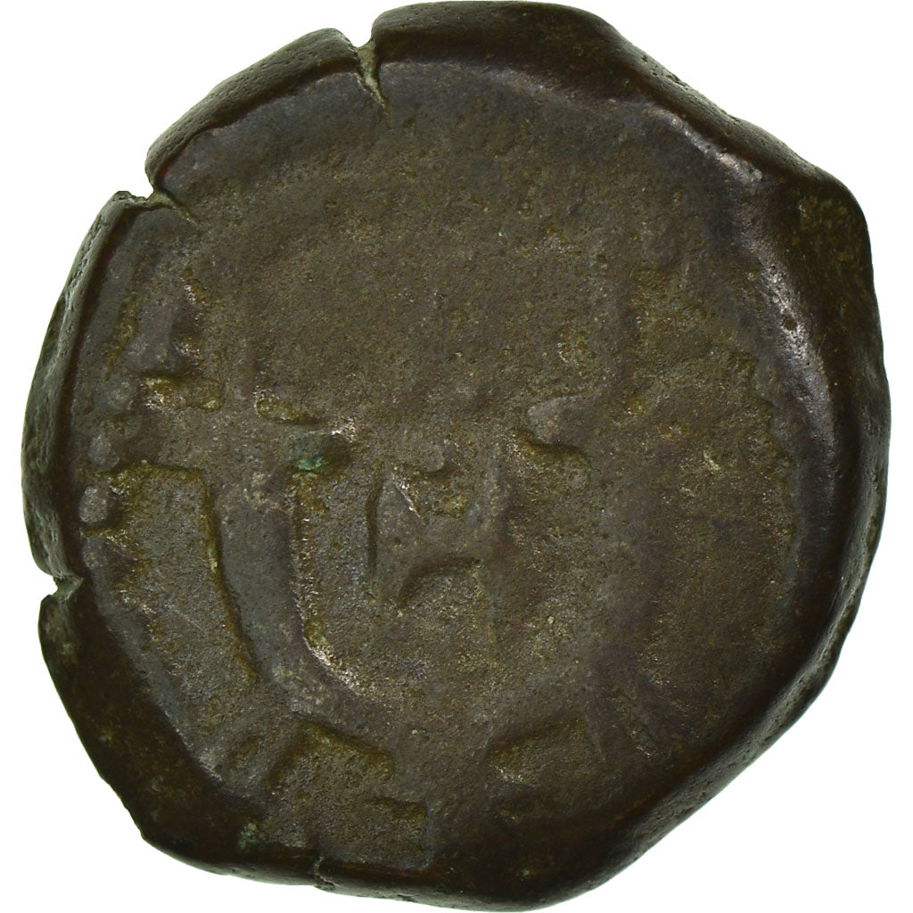 Coin, Judaea, Herod I, Prutah, 40-4 BC, Jerusalem, VF(20-25), Copper